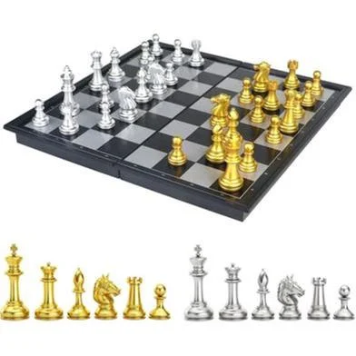 Sports And Fitness 12 inch / 30.48 cm Premium Quality Magnetic Chess Board - Rokomari product
